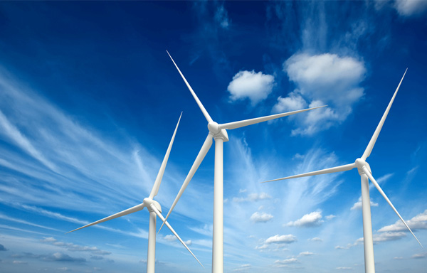 为什么我们看到的风力发电机都是白色的？？？？？